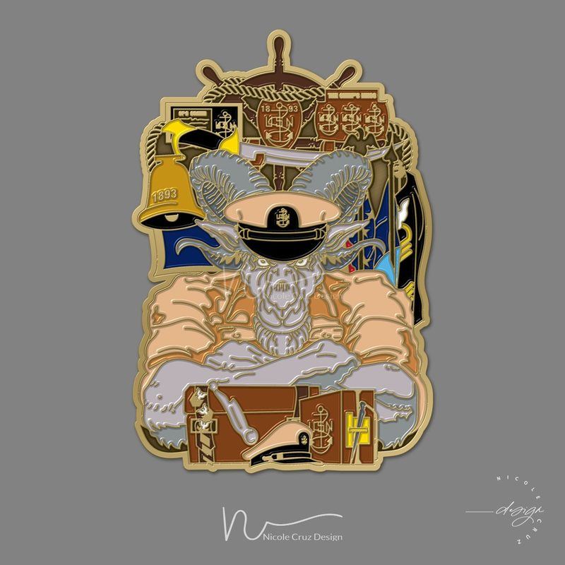 Chiefs Mess challenge coin