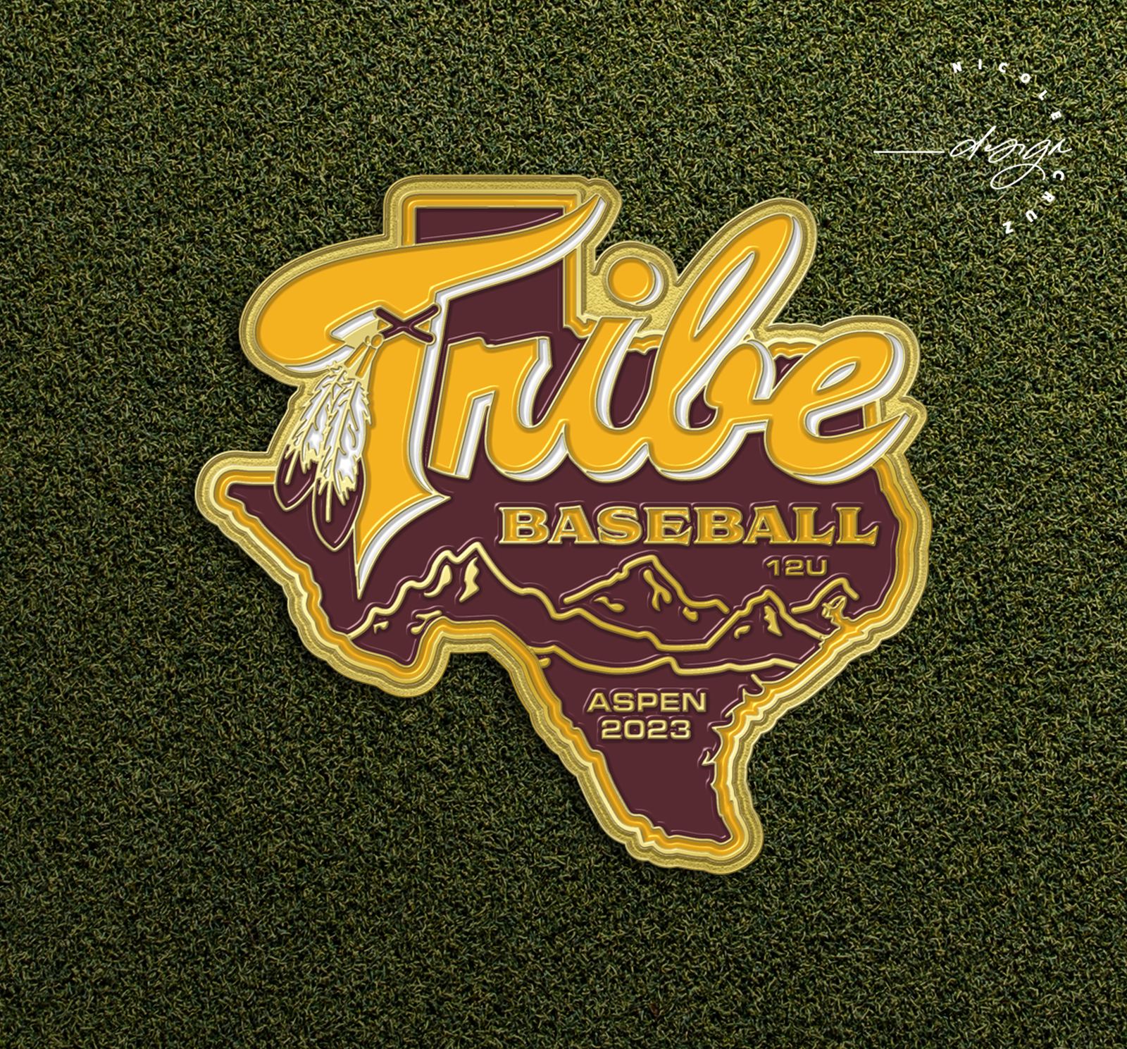 Tribe Baseball 12U coin