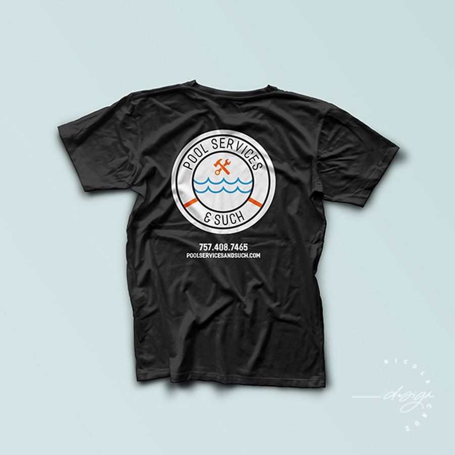 USS Harry S. Truman Flying Squad tee, front badge